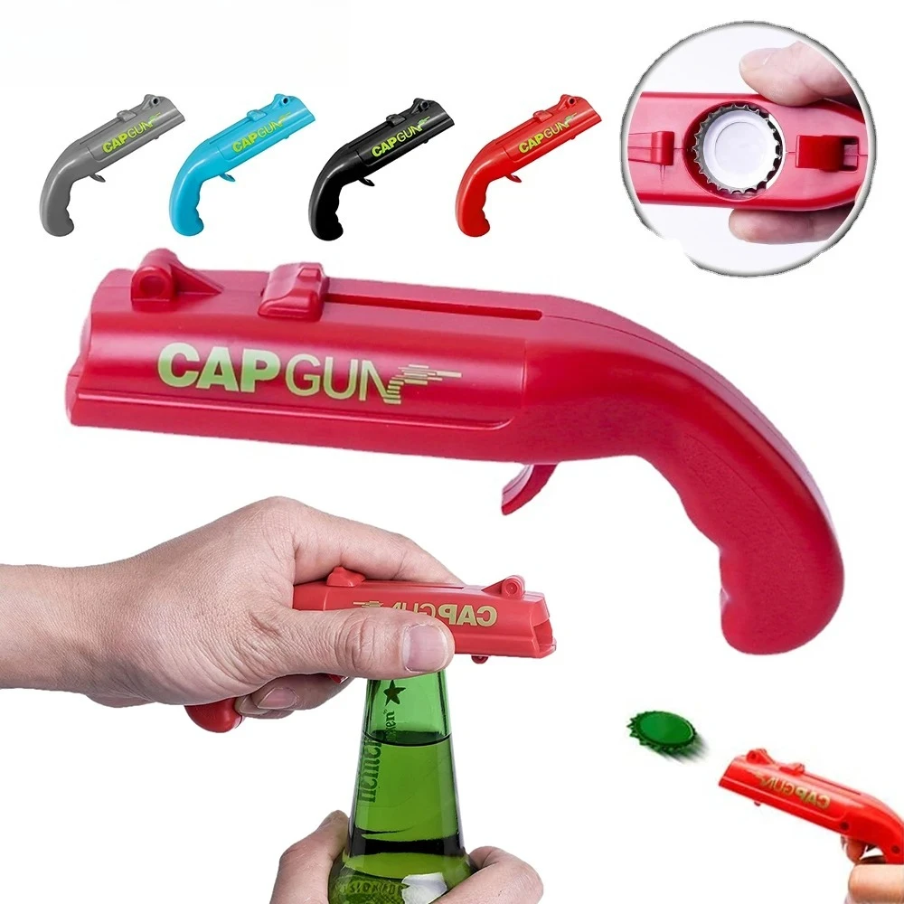 Kitchen Gadgets Novelty - Leuke flesopener met magnetische opvangbak, grappige