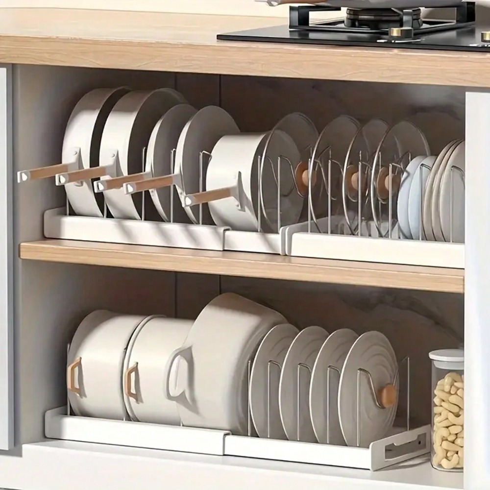 Kitchen Utensil Holder - 1pc Ultieme Keukenorganizer Ruimtebesparend Uitbreidbare Plank