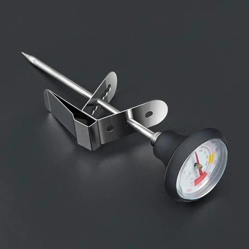 Instant Read Thermometer - Direct afleesbare roestvrijstalen probe koffiemelkopschuimer thermometer