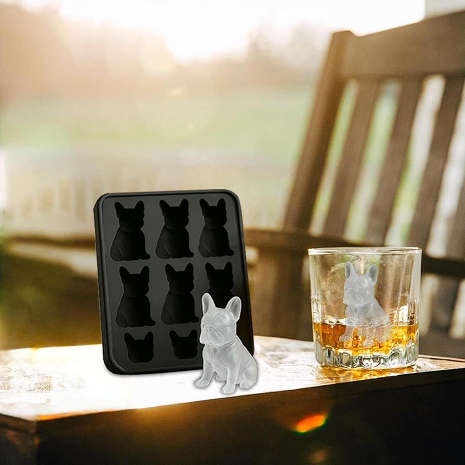 Kitchen Gadgets Novelty - IJsvorm Siliconen Nieuwigheid Franse Bulldog IJsvorm