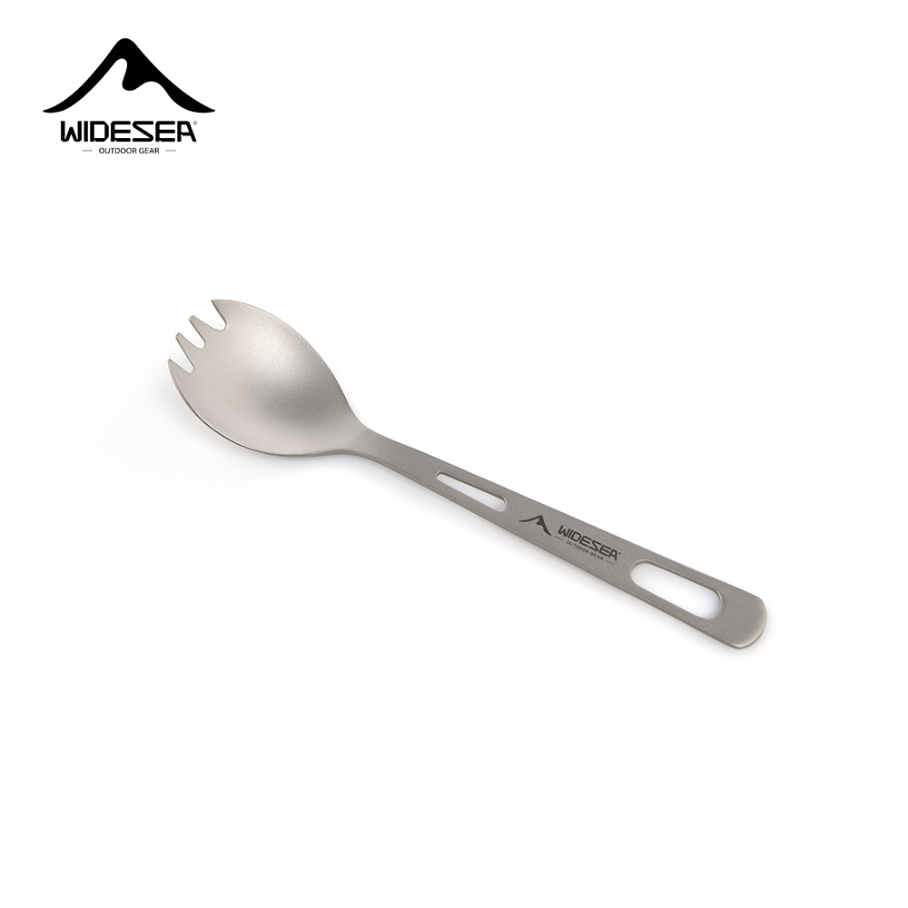 Kitchen Gadgets That Make Life Easier - Widesea Camping Kookset Spork Titanium Lepel