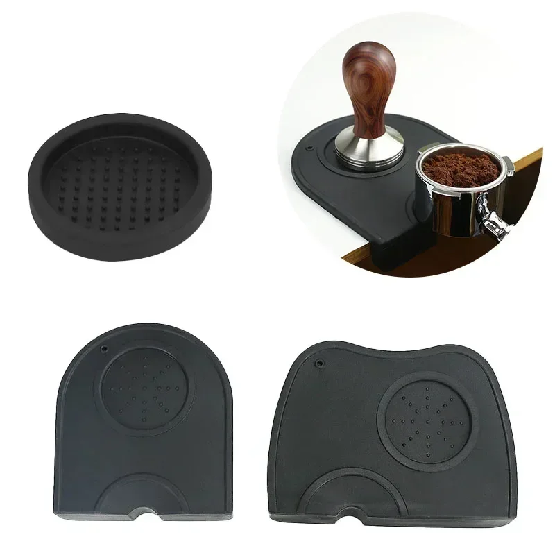 Quality Kitchen Gadgets - Koffiepoeder Pad Antislip Siliconen Aanstampen Station
