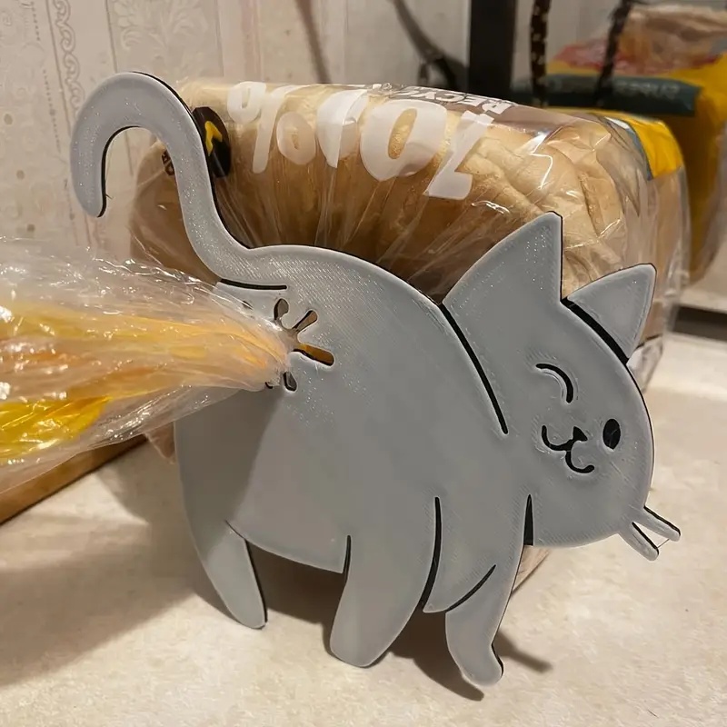 Kitchen Gadgets Novelty - 2 stuks grappige Cat Butt Bag