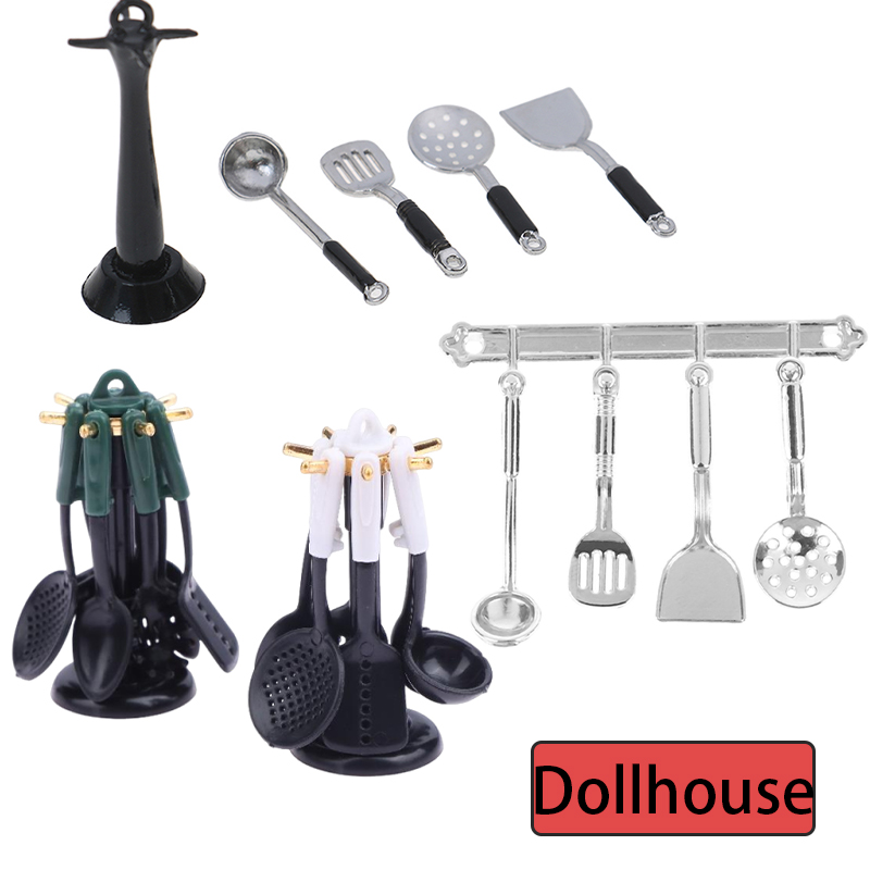 Kitchen Utensil Holder - Poppenhuis Miniatuur Accessoires Mini Schop Soeplepel