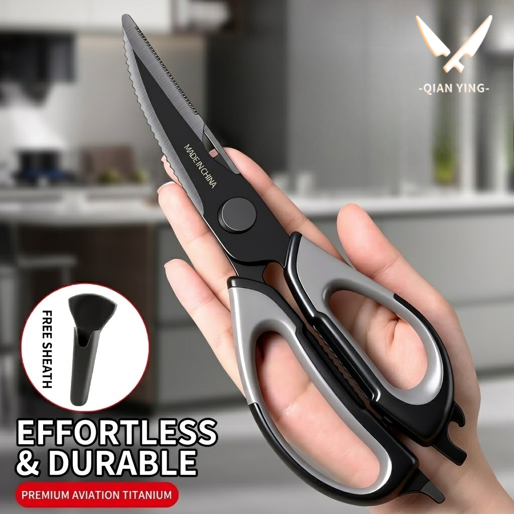 Quality Kitchen Gadgets - Keukenschaar Titanium Kippengotschaar Keukenschaar voor thuis
