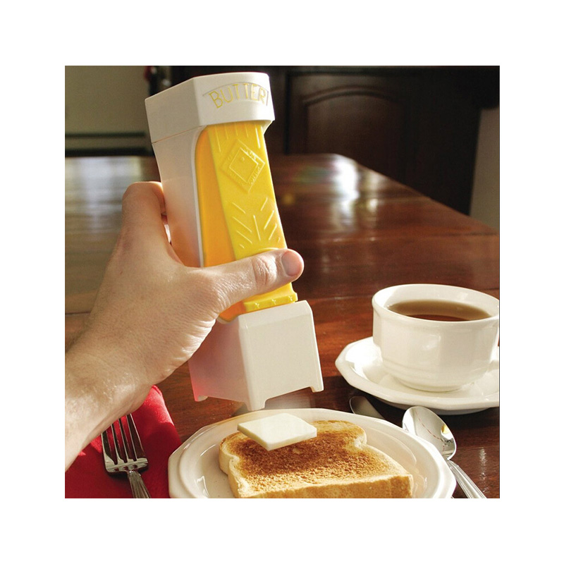Quality Kitchen Gadgets - Boterkasschaaf, roestvrij staal nieuw, thuissnijder, boterdispenser,