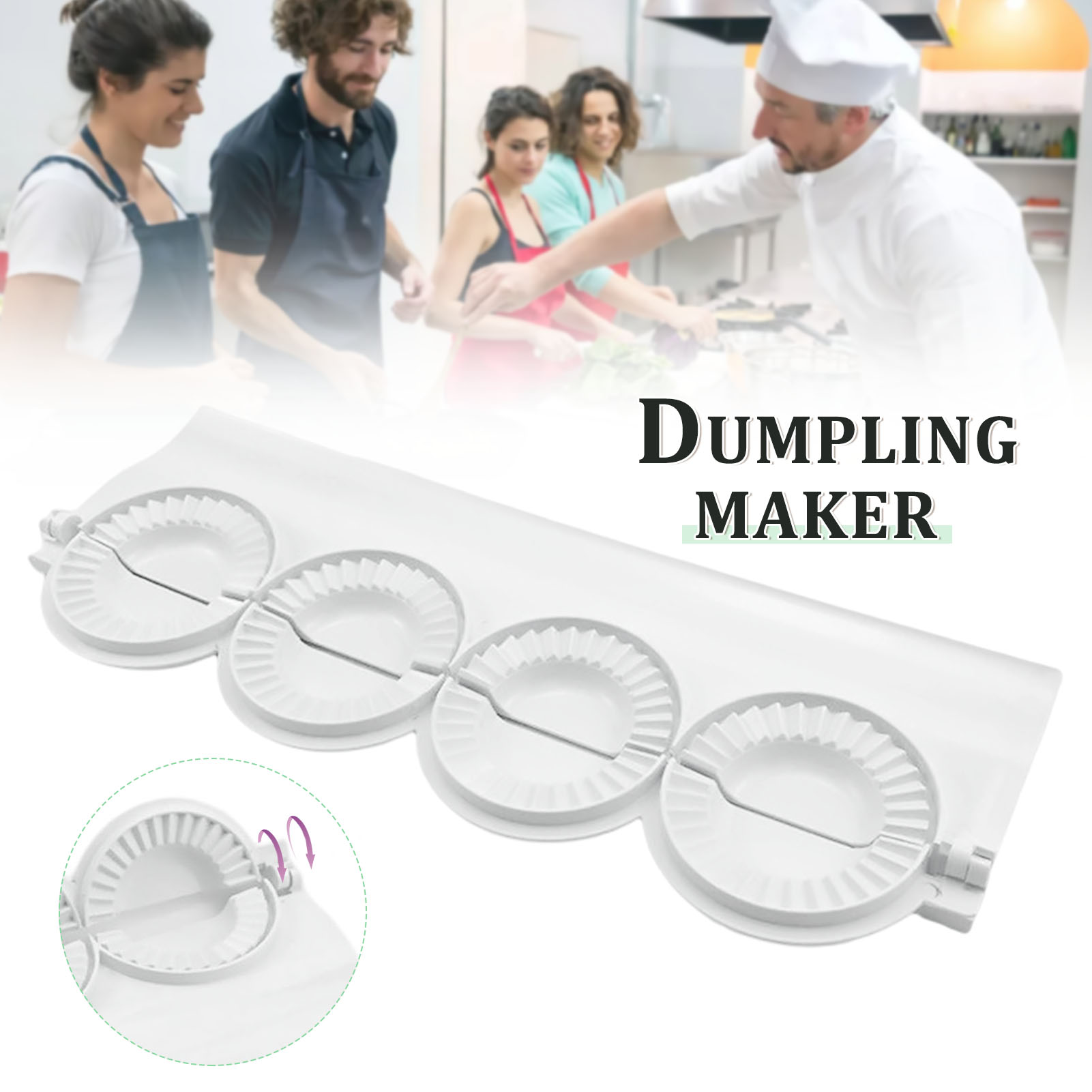Quality Kitchen Gadgets - Grote Diy Knoedel Schimmel Deeg Druk