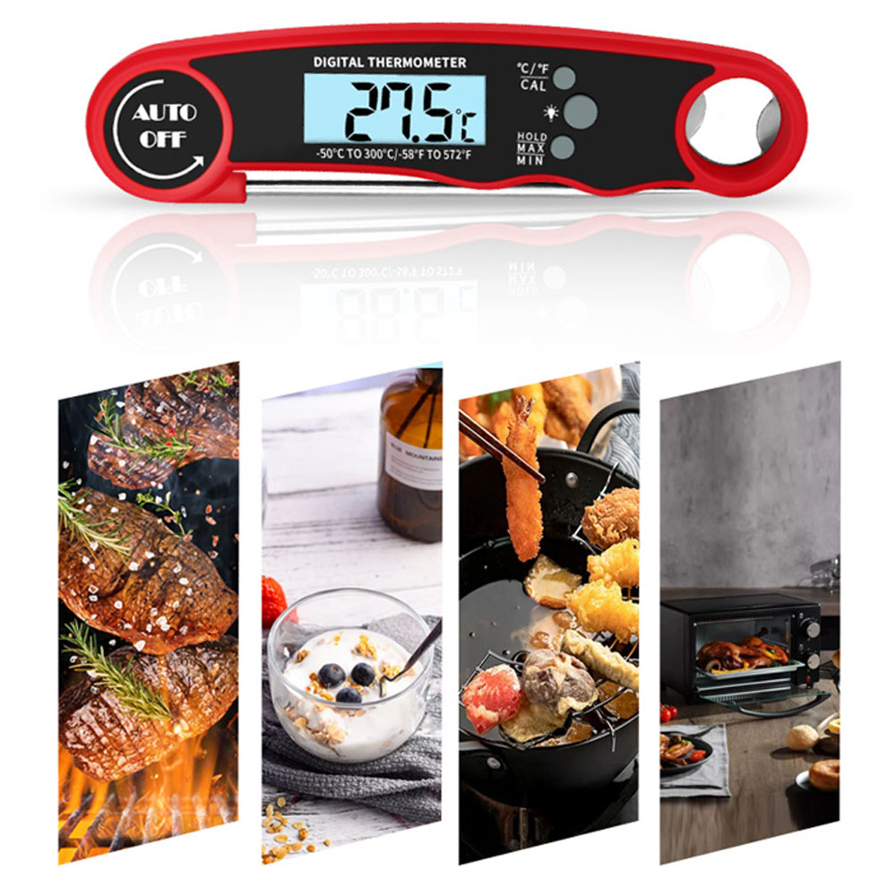 Instant Read Thermometer - Digitale vleesthermometer – direct afleesbare voedselthermometer