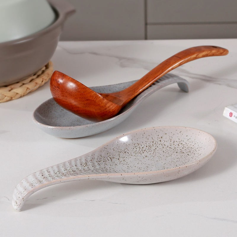 Kitchen Utensil Holder - Keramische lepelsteun voor op het fornuis,