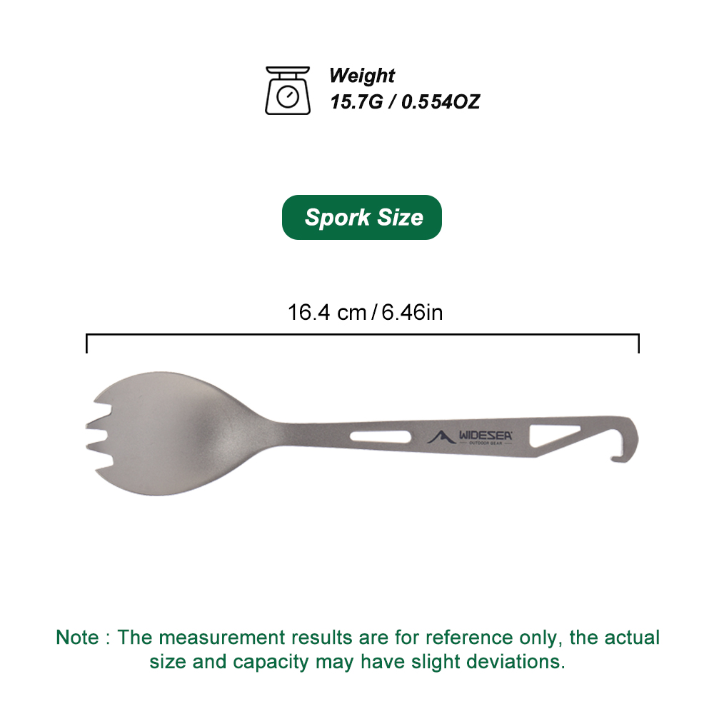 Widesea Camping Kookset Spork  - Kitchen Gadgets That Make Life Easier recensie en prijs