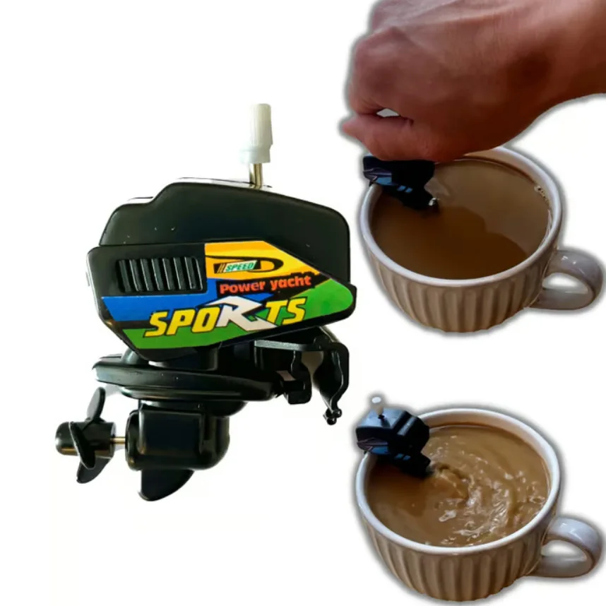 Mini Bootmotor Koffie Roerder  - Kitchen Gadgets Novelty recensie en prijs