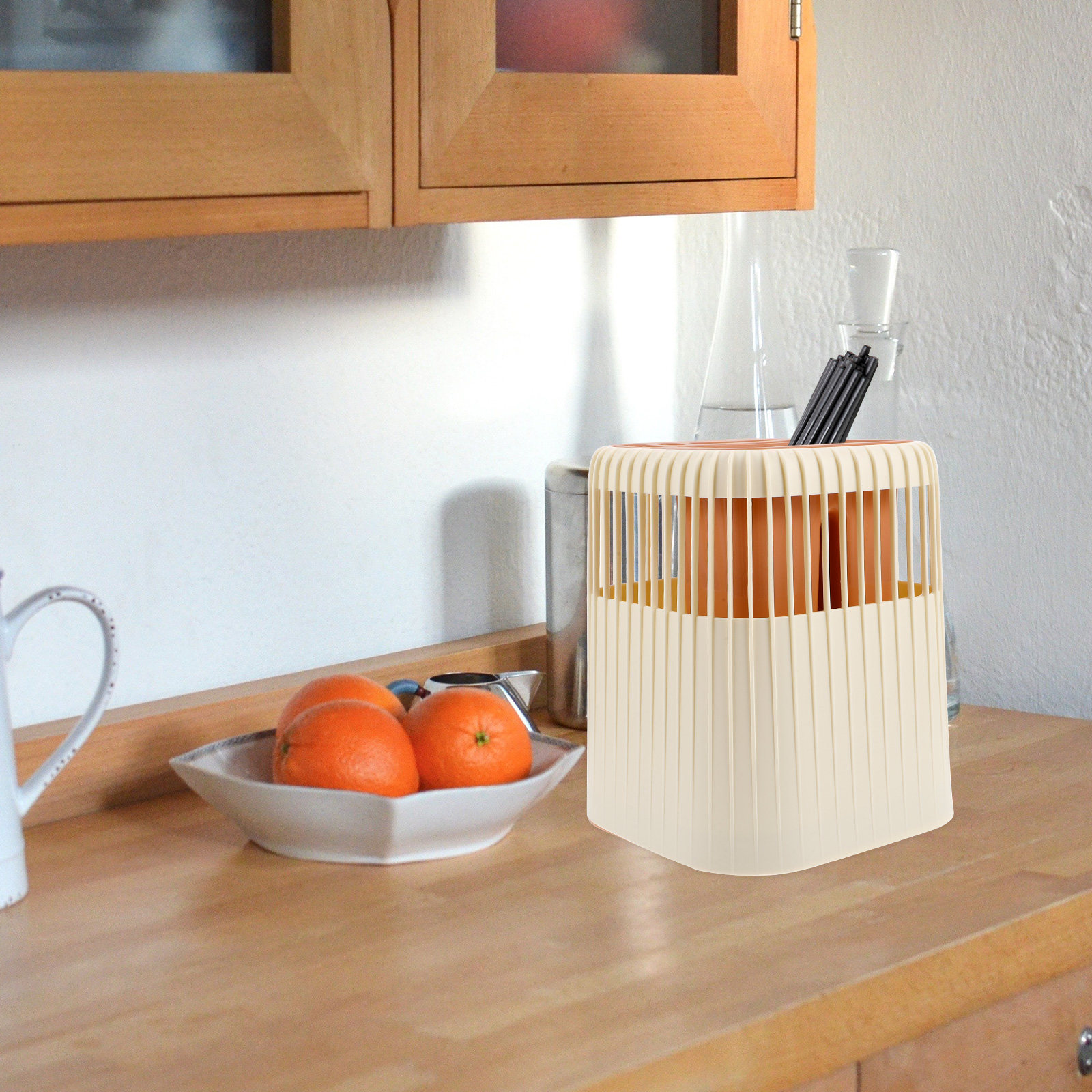 Draaibaar bestekrek met afwate - Kitchen Utensil Holder recensie en prijs