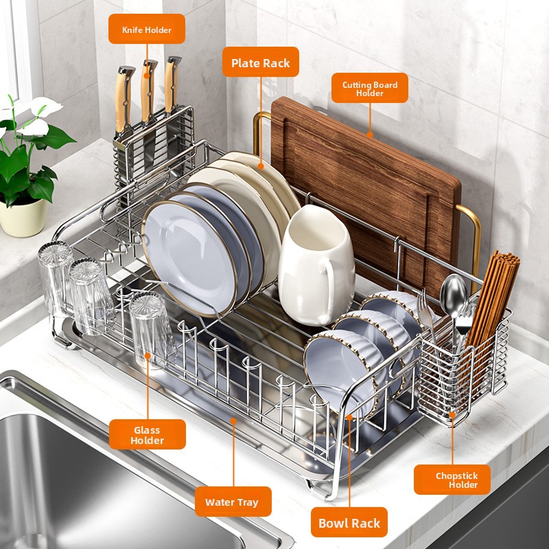 RVS 304 Keuken Opbergrek Afdru - Kitchen Utensil Holder recensie en prijs