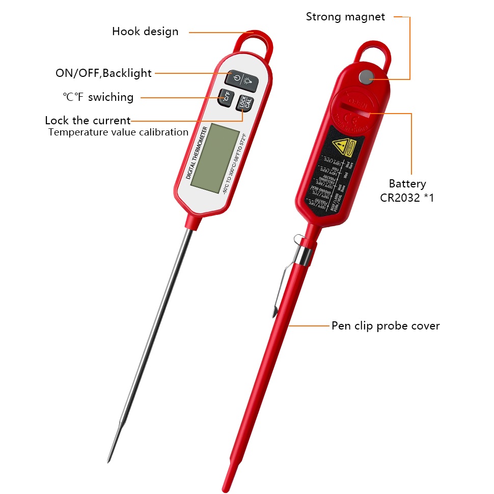 Digitale vleesthermometer Dire - Instant Read Thermometer recensie en prijs