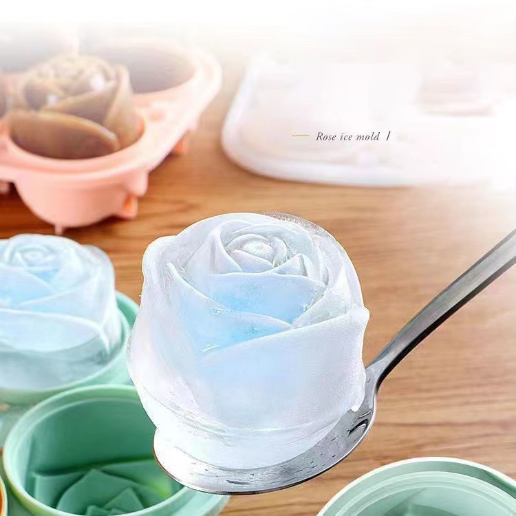 3D Rose Ice Mallen 4 Gaten Ijs - Kitchen Utensil Holder recensie en prijs