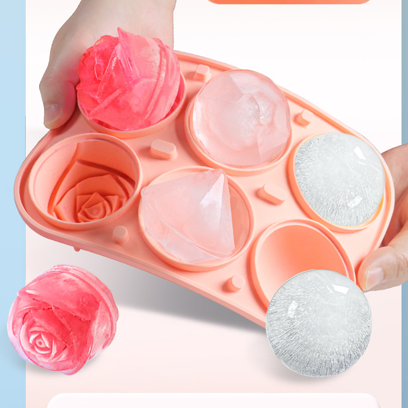3D Rose Diamond Ronde Ijsblokj - Kitchen Utensil Holder recensie en prijs