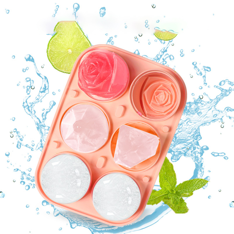 3D Rose Diamond Ronde Ijsblokj - Kitchen Utensil Holder recensie en prijs
