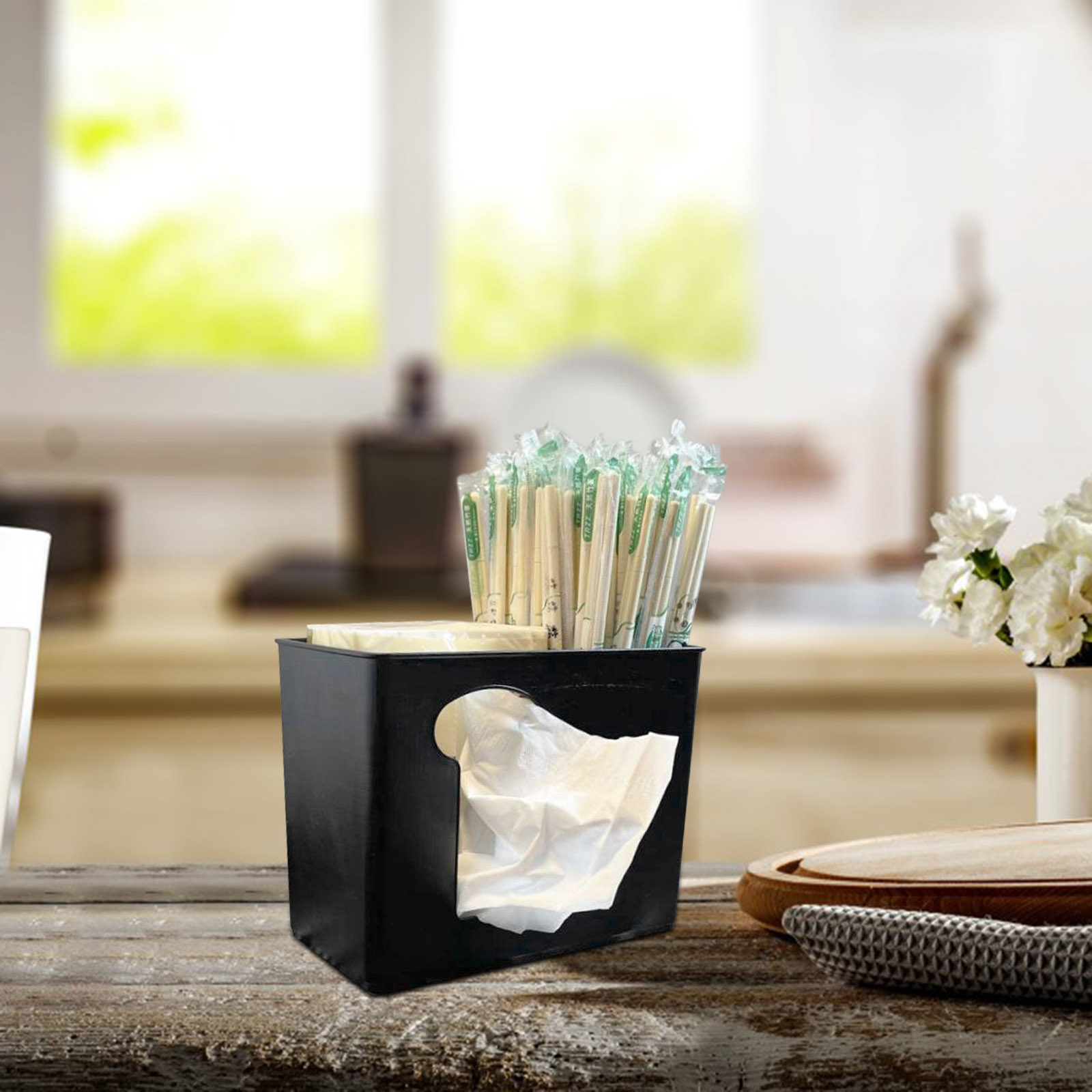 Plastic eetstokjeshouder Keuke - Kitchen Utensil Holder recensie en prijs