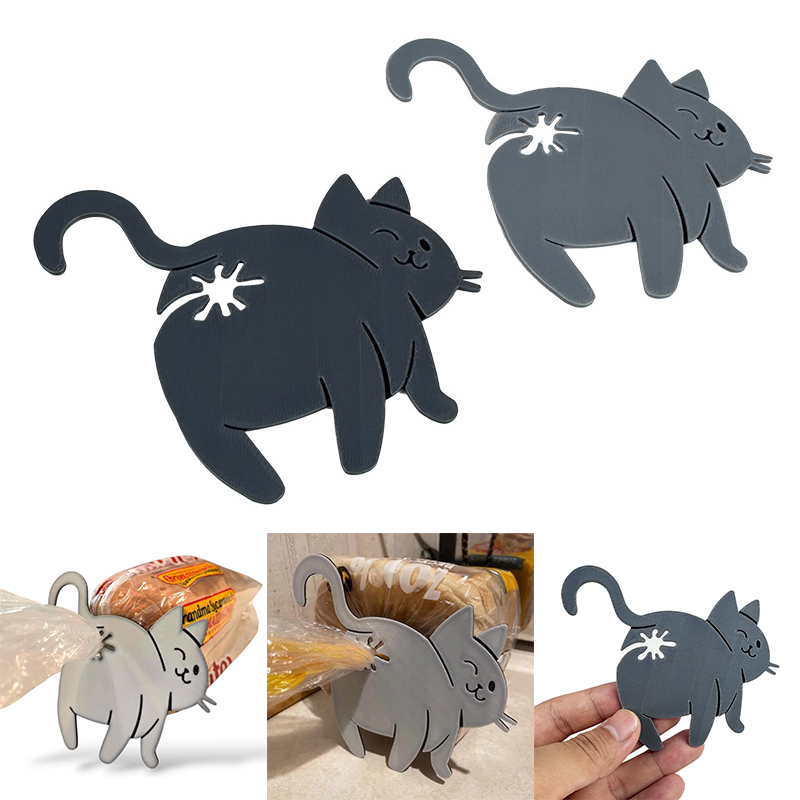 2 stuks 3D kattenbil broodzakc - Kitchen Gadgets Novelty recensie en prijs