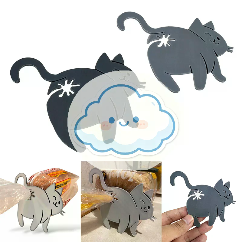 2 stuks 3D kattenkont broodzak - Kitchen Gadgets Novelty recensie en prijs