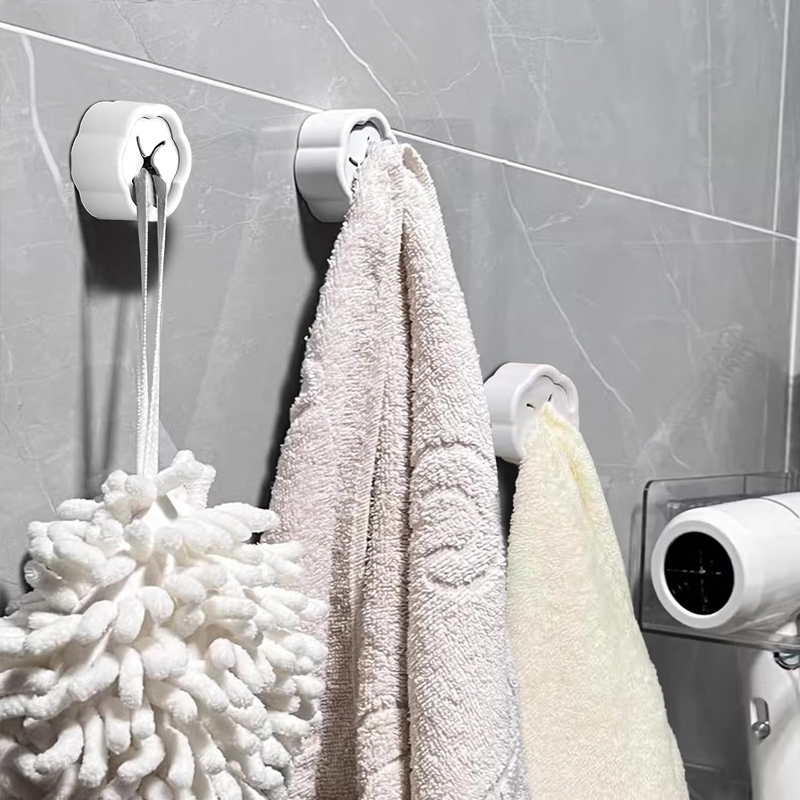 6 STKS Zelfklevende handdoekho - Kitchen Utensil Holder recensie en prijs