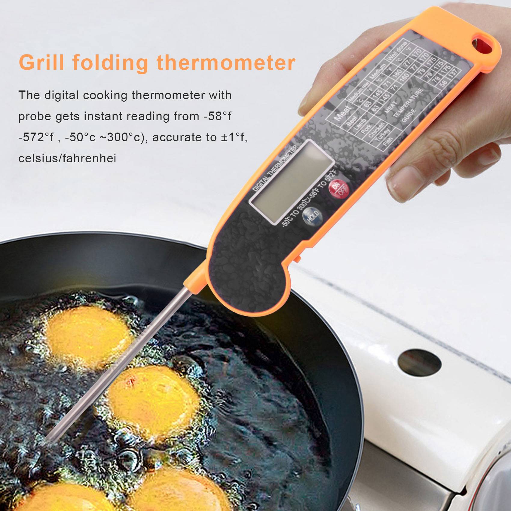 Digitale direct afleesbare vle - Instant Read Thermometer recensie en prijs